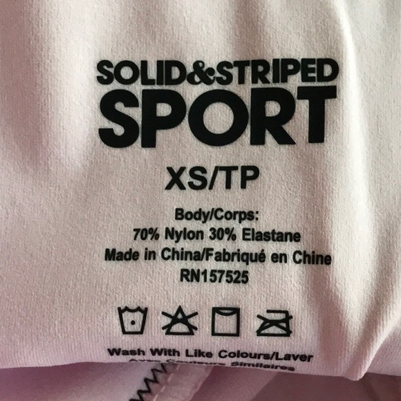 Solid & Striped Sport Soleil zip front leggings XS - Picture 11 of 16